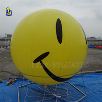 Ballon gonflable à l'hélium / Dirigeable publicitaire géant / Ballon sphérique rond