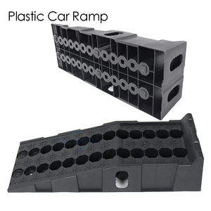 Rampas Resistentes para Autos, de Plástico PP, para Reparación de Automóviles, Elevación de 7.1 Pulgadas, Antideslizantes, Juego de 2 Piezas - Product Image 1