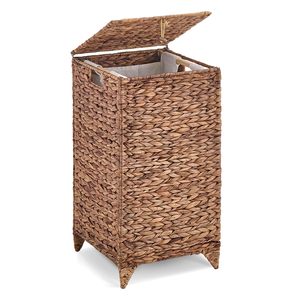 Dệt tay giặt <span class=keywords><strong>Hamper</strong></span> với túi lưới <span class=keywords><strong>wicker</strong></span> quần áo cản trở với túi lót có thể tháo rời - Product Image 1