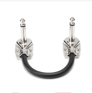 Precio al por mayor <span class=keywords><strong>guitarra</strong></span> Pedal efecto Junta chapados en plata <span class=keywords><strong>Cable</strong></span> <span class=keywords><strong>de</strong></span> parche del Pedal del efecto <span class=keywords><strong>de</strong></span> 15cm <span class=keywords><strong>de</strong></span> longitud - Product Image 2