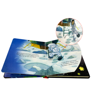 หนังสือการ์ตูนเด็กแบบพับได้ดีไซน์ตามสั่งกิจกรรมป๊อปอัพ - Product Image 2
