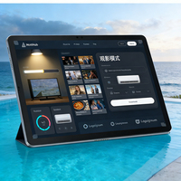 Tablette Android PoE ODM 13,4 pouces Unisoc T615 Octa Core pour la commande et l'automatisation hôtelière avec NFC, Kiosque WIFI 4G