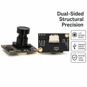 โมดูลกล้อง USB GC2083 2MP 1080P รองรับแสงน้อย เลนส์ M12 บอร์ดวิดีโอ UVC สำหรับอุปกรณ์ Edge AI Vision และตู้คีออสก์ชำระเงินอัตโนมัติ Smart POS - Product Image 1