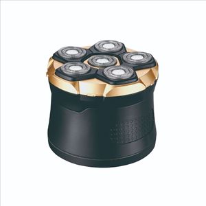 Rotary <b>Shaver</b> 6-Blade Floating Head Li-Ion <b>Battery</b> Washable For Barber Shop - Product Image 1