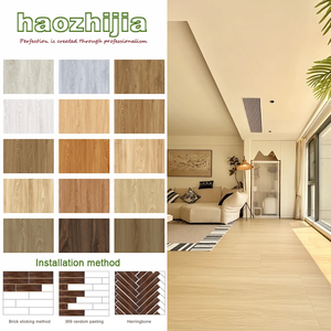 Revêtement de sol en vinyle SPC aspect bois texturé 5 mm, système de clic, imperméable, écologique, comprend une base isolée, utilisation dans les escaliers, garage - Product Image 4