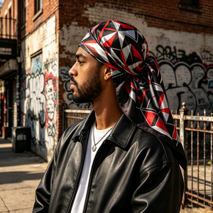 Customized Printed Silk Bandana Scarf Men Outdoor Casual Soft Square <b>Neck</b> <b>Warmer</b> Head Scarf for Men Streetwear - Product Image 1