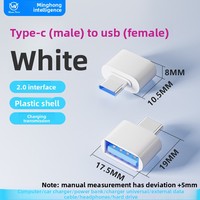 Universeller USB-zu-Typ-C-Adapter für Android-Mobiltelefone, Mini-Typ-C-Buchsenverteiler, Smartphone-USB-C-Anschlüsse, OTG-Konverter