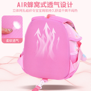Cute Mushroom <b>Backpack</b> For Kids 13 Inches Waterproof Breathable <b>School</b> Bag Unisex Anime Cartoon Design - Product Image 3
