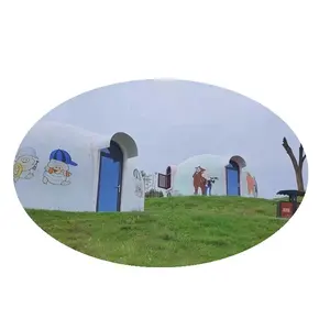 石墨烯塑料球形圆顶小屋贝纳布·梅农内特小屋冰屋