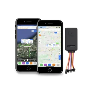 3g gps car tracking device with microphone sos panic button