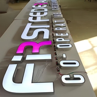 DakeSign Factory, vente en gros de panneaux LED 3D personnalisés à éclairage frontal, étanches IP65, pour projets de bâtiments commerciaux, enseignes publicitaires