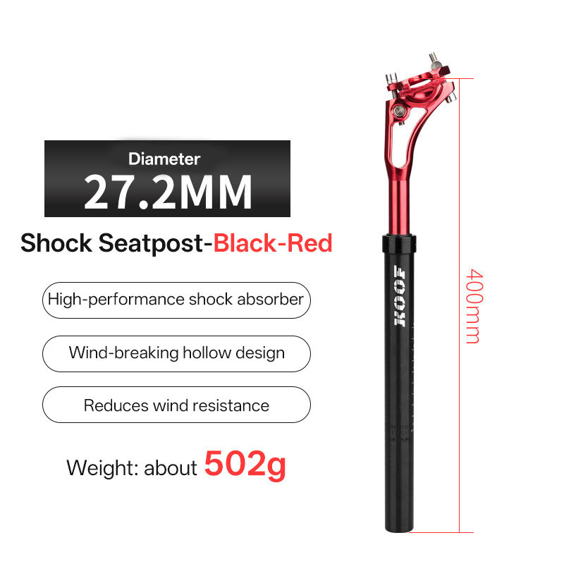 Noir et rouge 27,2*400mm