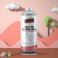 Peinture en aérosol pour la rénovation des baignoires et des carreaux en céramique