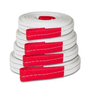 機械業界向けの耐摩耗性耐久性クレーンリフティングベルト3tフラットポリエステルウェビングスリングのベストセラー - Product Image 1