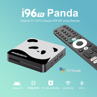Topleo Android 16 TV Box Diseño Panda WiFi 6 BT 5.0 Control por Voz 8K 60FPS Smart TV Box