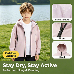 Chaqueta de Invierno para Niños, Personalizada, en Oferta, Resistente al Viento y al Agua, para Bebés y Niños Pequeños, de Forro Polar - Product Image 3