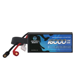 Batería Li-po de Alta Potencia AMPXELL 16000mAh 22.2V 6S 20C para Drones Profesionales, UAV, Multirrotor Agrícola y Drones Industriales M - Product Image 2
