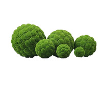 Bola de Césped Artificial en Maceta, Planta Artificial para Interiores y Exteriores, Decoración para Oficina, Bodas, Hogar, Plantas Artificiales, Árboles Artificiales
