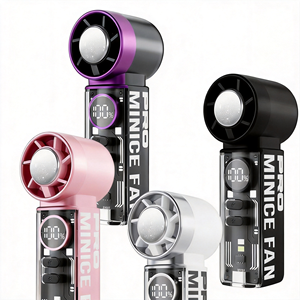 Ventilateur personnel léger rechargeable par USB pour l'été – Refroidisseur électrique portatif ultra-compact pour les voyages et l'extérieur - Product Image 2