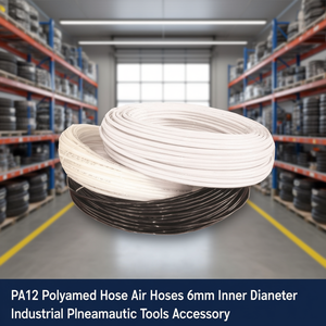 Ttake PA12 Tuyau en polyamide, tuyaux d'air, diamètre intérieur 6 mm, accessoire pour outils pneumatiques industriels - Product Image 3
