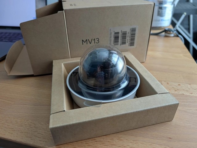Mv13-hw Indoor Mini Dome Security Camera Unclaimed