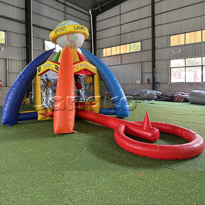 ألعاب كرنفال رياضية تجارية 5 في 1 الأكثر مبيعًا معدات تأجير الحفلات في الهواء الطلق ألعاب قابلة للنفخ للأطفال والكبار - Product Image 5