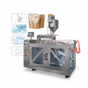 เครื่องบรรจุแบบซองโดយแพ็คขนาดเล็ก อัตโนมัติเต็มรูปแบบ สำหรับบรรจุผงโกโก้ <span class=keywords><strong>ผง</strong></span>ชาเขียว พร้อมที่เปิดซิป <span class=keywords><strong>ราคา</strong></span>ถูก ขายดี - Product Image 1