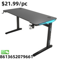 Mobilier de bureau intérieur en métal pour ordinateur de gamer design moderne