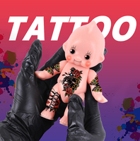 Fournisseurs d'usine : Modèle d'entraînement au tatouage en silicone pur de marque Yilong, origine Zhejiang, prix de gros, accessoires de maquillage permanent