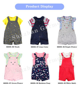 Camiseta de verano para bebé, traje de algodón de manga corta, pantalones cortos, <span class=keywords><strong>ropa</strong></span> para niños y niñas, nuevo 2025, venta <span class=keywords><strong>al</strong></span> <span class=keywords><strong>por</strong></span> <span class=keywords><strong>mayor</strong></span> de fábrica - Product Image 2