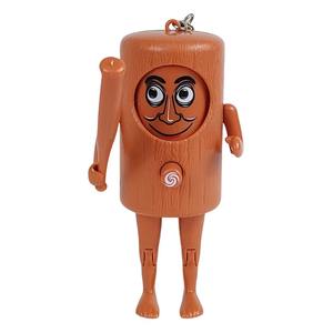 Tung Tung Sahur visage mobile porte-clés décor de bureau bouton-pression soulagement du Stress jouet créatif Meme Figure italien Brainrot Collection - Product Image 4