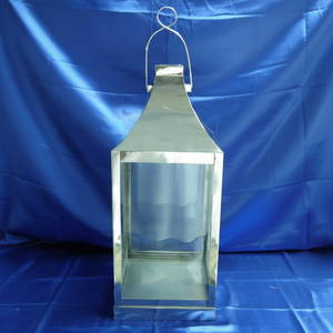 SQUARE STEEL LANTERN - Product Image 1
