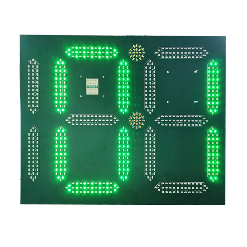 Scheda PCB elettronica digitale LED di alta qualità per schermo a LED per Radar con segno limite di velocità