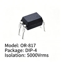 Optoacoplador de Montaje Superficial Orient OR-PC817OV, Reemplazo del PC817, Aislador Óptico de Alto Aislamiento para SMPS, Electrodomésticos y Carga de Baterías