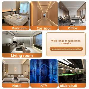 Panneaux muraux d'hôtel, panneaux en fibre de bois de bambou, panneaux intégrés, décoration intérieure, plinthes - Product Image 5