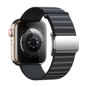 Correa de Reloj Deportiva de Nailon Trenzado Ajustable con Hebilla Magnética y Banda Reflectante para Apple Watch - Product Image 3