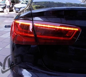 Accessoires automobiles YLD pour <span class=keywords><strong>Audi</strong></span> A6 C7 S6 RS6 2012-2015 – Amélioration 2018 : Feux arrière LED dynamiques à défilement complet avec clignotants séquentiels - Product Image 5