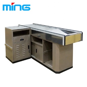 Mostrador de pago de <span class=keywords><strong>supermercado</strong></span> y tienda de conveniencia para Estación de cajero minorista y de comestibles - Product Image 3