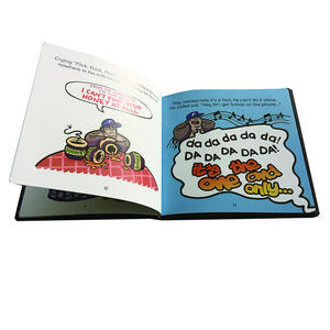 Livres de bandes dessinées pour enfants personnalisés en gros avec reliure rigide - Product Image 3