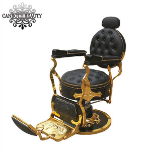 Silla de barbero clásica para salones de estilo antiguo CB - BC001 - Product Image 2