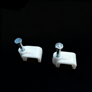 Chine Coaxial En Plastique Cercle Câble Clips Clou Murs Électrique Fil Clips Organisateur <span class=keywords><strong>Attache</strong></span> 4/6/8/10/12/20/25mm 100pcs 5000pcs - Product Image 3