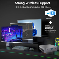 13TH Gen I9 12900H I7 13700H 13620H RTX4060 8G Mini PC Win11 2xDDR5 PCIE 4.0 WiFi6 Triple Display Desktop Gamer Mini Computer