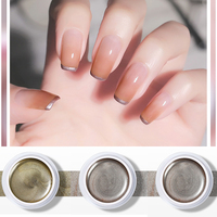 Vernis Gel UV/LED 3D Haute Densité Vegan Effet Miroir Métallique Chrome Français à Faible MOQ, Marque Privée, Écologique et Sans HEMA