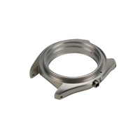 Boîtier de montre de plongée 3H en acier inoxydable 316L, 20 ATM, sans couronne à vis de protection, modèle 007, pièces de montre