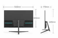 Monitores de Juego LED de 19/22/24/27/32/34/49/65 Pulgadas, Precio de Fábrica OEM, Venta al por Mayor, Pantalla LED IPS para Escritorio, Monitor de PC