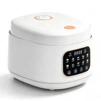 Autocuiseur Électrique Multifonction OEM 110V/220V Cylindrique 3-4L avec Contrôle Numérique par Minuteur, Cuisson Rapide et Système de Maintien au Chaud pour Hôtels et Usage Domestique