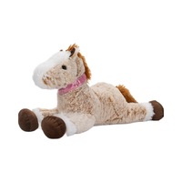 OEM ODM Personnalisé Bestseller Grand Cheval Gris Marron pour Jouets en Peluche Rembourrage Coton PP Poupées Licorne Surdimensionnées - Options Cadeaux en Gros