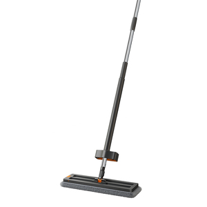 E42 Flat <b>Mop</b> Microfiber Rectangular Hook <b>And</b> Loop Fastener Wet Dry Dual Use 2025 New Design - Product Image 1