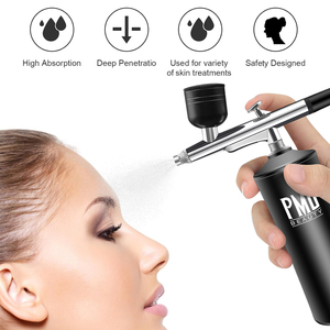 PMU BEAUTY <span class=keywords><strong>Aérographe</strong></span> portable rechargeable sans fil avec compresseur Peinture non colmatante Sourcils Nail Art MakeupAir Brush Machine - Product Image 4