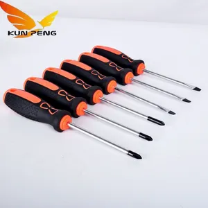 Portable Durable Precision Manual Crossed And Slotted Screwdriver Crv Slotted Screwdriver Magnetism Phillips Screwdriver